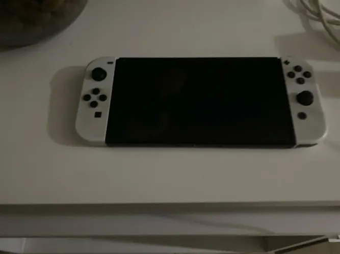 Nintendo Switch ao led jogos FC25, Fortnite Gang Beast e super Mario party jamboree