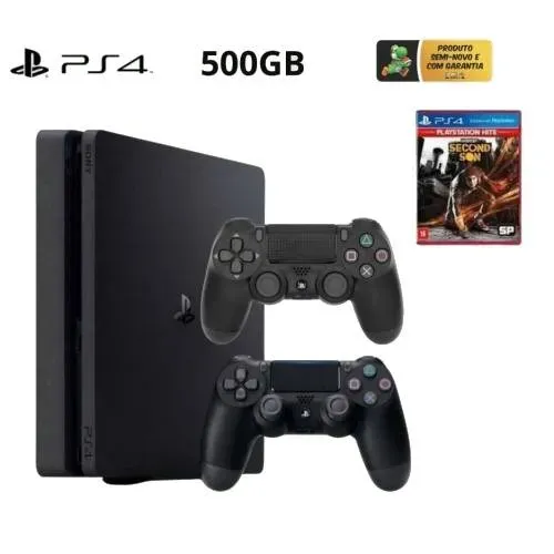 vendo playstation 4 slin com garantia