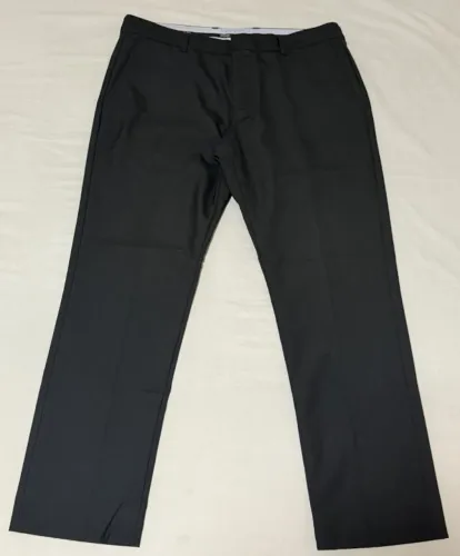 Calça Social Tommy Hilfiger Preta Slim Fit Tam 34x30 (Usa) Importada em Perfeito Estado