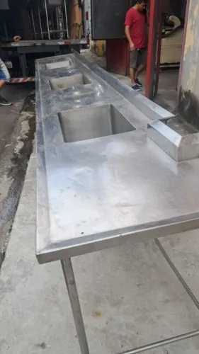 PIA INDUSTRIAL COM 3 CUBAS
