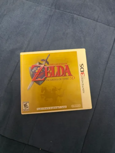 JogoThe legend of zelda ocarina of time de 3ds, aceito trocas por jogos de ps4 e ps5