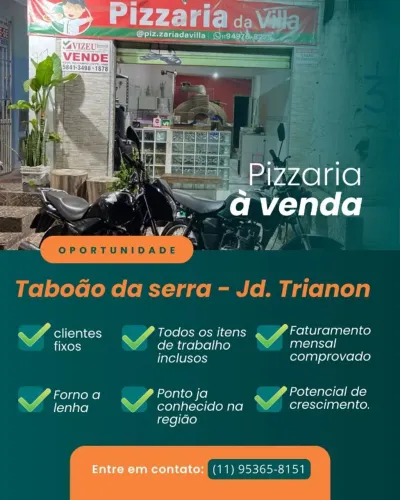 Pizzaria a venda