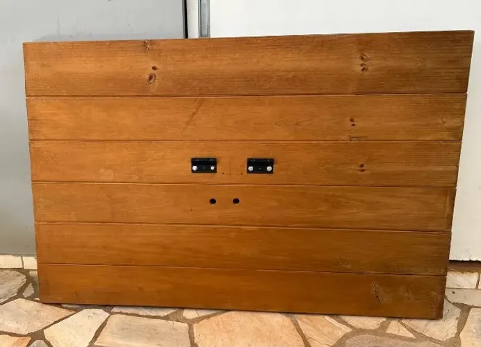 Painel Rústico em Madeira medindo 1,50 X 1,00