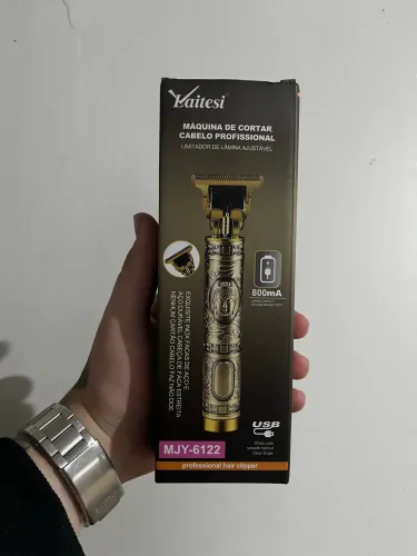 Máquina de barbear profissional gold Buda