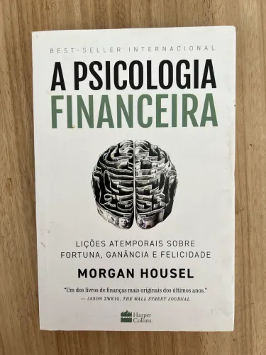 A Psicologia Financeira - Morgan Housel | Best-seller | Excelente Estado