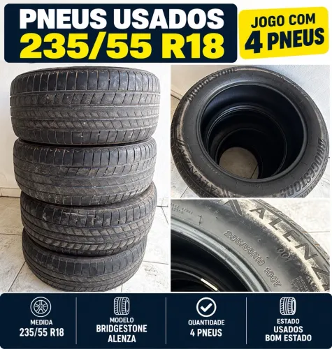 Pneu aro 18 Bridgestone 235/55 r18