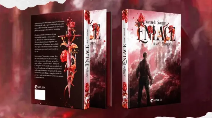 Saron de Sangue - Vol. 1: Enlace (Ana C. Marques) - Capa dura + Brindes - Editora Violeta