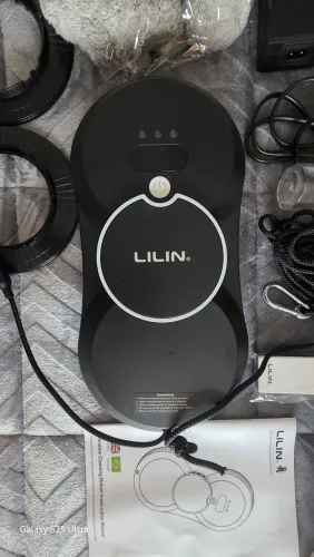 Limpador elétrico Janelas e Vidros Lilin + escova de limpeza.