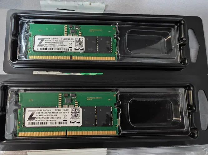 Memória RAM 8gb ddr5 5600