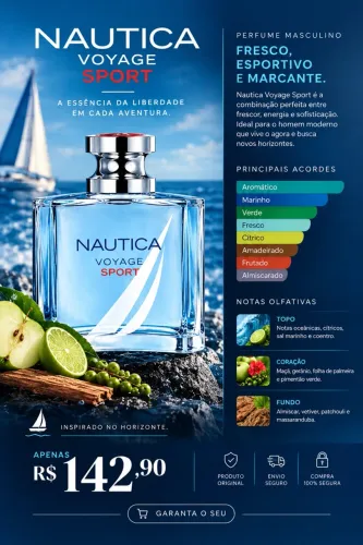 Perfume Náutica Voyage Sport