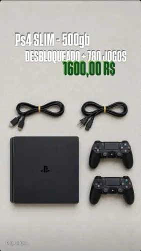 Ps4 SLIM - DESBLOQUEAD0
