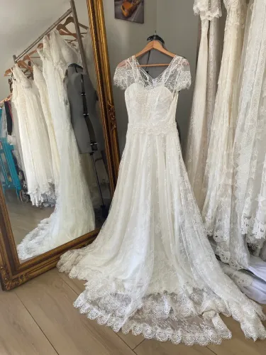 Vestido de noiva off qhitw 