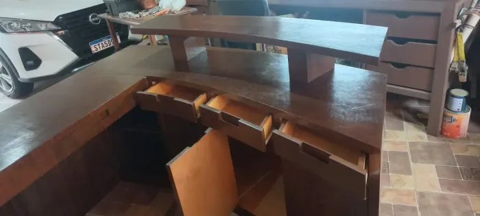 Balcão para recepção