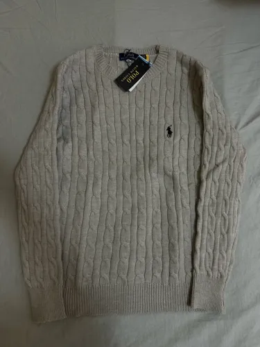 Suéter Ralph Lauren Cinza