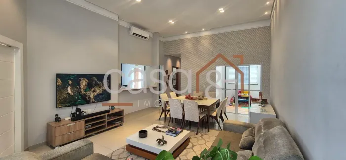 Residencial Campos do Conde I - Locação Casa térrea em condomínio, 3 suítes, belo espaço g