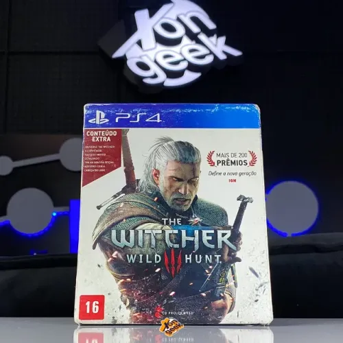 Jogo The Witcher 3 Wild Hunt (Seminovo) | Midia Fisica PS4 | Enviamos para TODO BRASIL