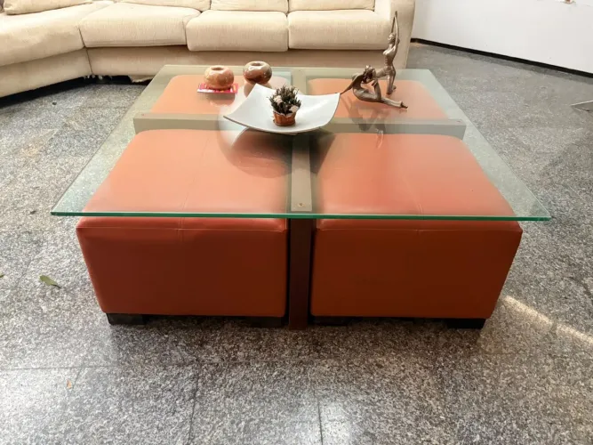 Móveis de centro + Puff