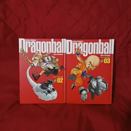 Mangás de Dragon Ball edição definitiva