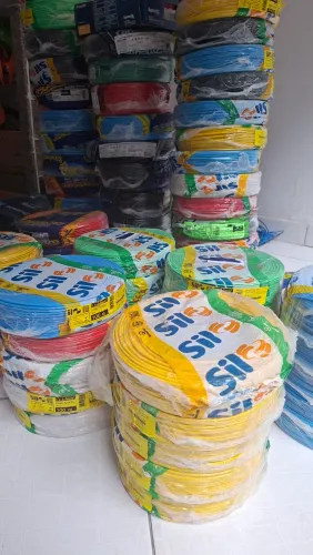Cabo flexível 2,5mm de alta qualidade e das melhores marcas (SIL/COBRECOM/CONDUSCABOS)...