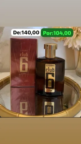 Colônia Club 6 Voyage Eudora 100ml