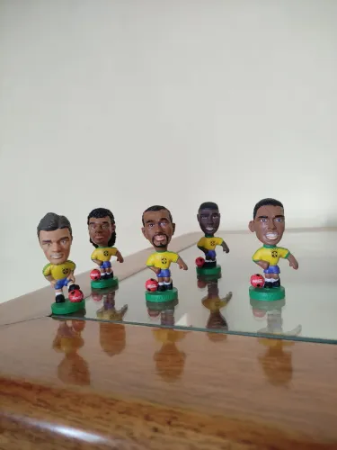 Mini Craques Coca-Cola 1998 - Lote de Jogadores + Trio Especial
