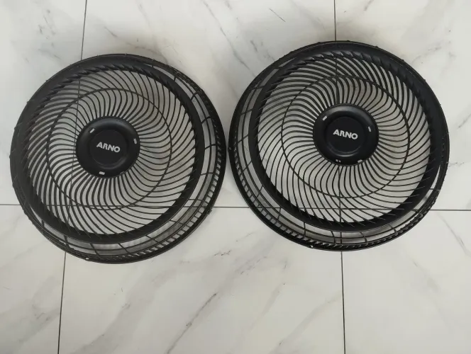 Par de Grades Frontais Ventilador Arno 45cm (Para Retirada de Peças)