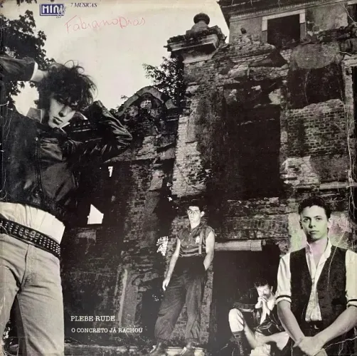 LP Plebe Rude - O Concreto Já Rachou (1985) - Vinil