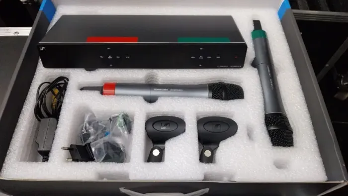 Microfone de mão duplo Sennheiser Vocal Set XSW 1-835 Dual Usados