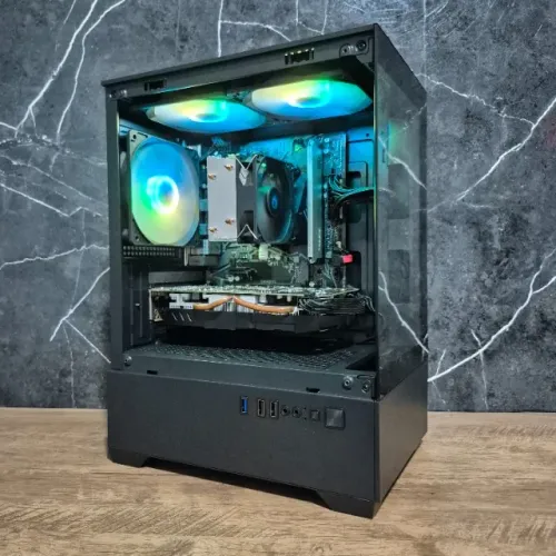 PC GAMER RYZEN 5 4500/ RX 580 8GB/ 16GB DDR4/ SSD 480 GB. 12X NO CARTAO