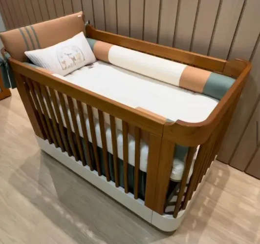 BERÇO 3 EM 1 - VILA BEBÊ, MINI BERÇO,BERÇO E CAMA...