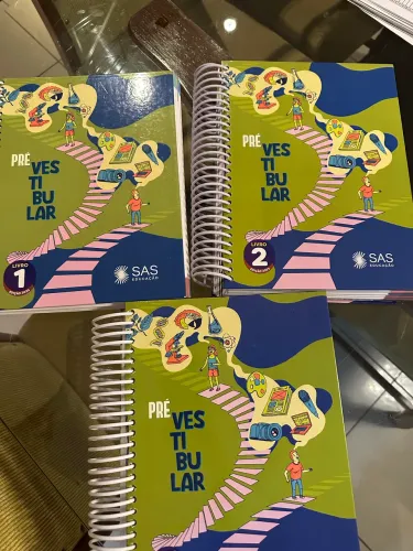 KIT PRÉ VESTIBULAR ENEM APOSTILA SAS/ EVOLUCIONAL/ ACERTA