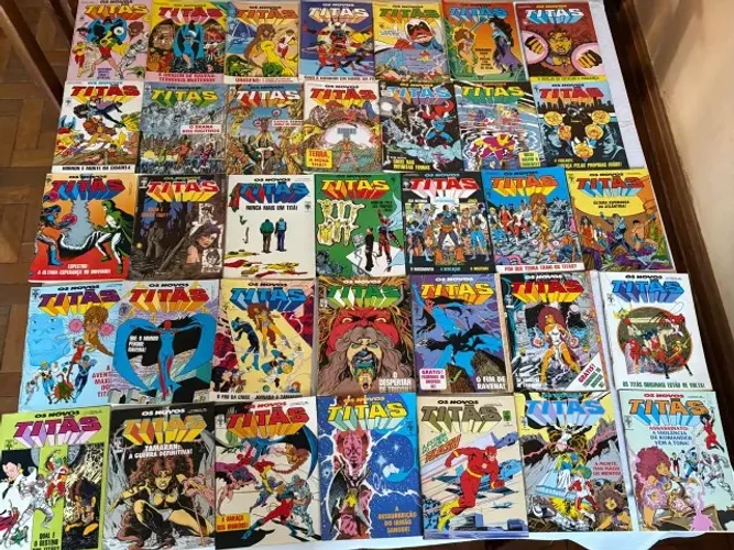 Os Novos Titãs coleção completa - quadrinhos clássicos Editora Abril