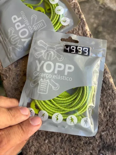 Cadarço Elástico Yopp Laces - Novo  - 9,99