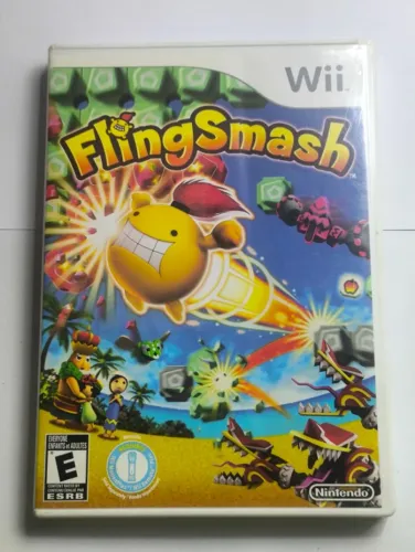 Jogo Nintendo Wii Original - Fling Smash