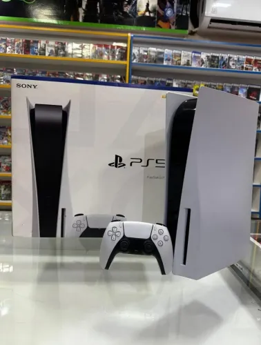 PS5 FAT SEMINOVO COM LEITOR