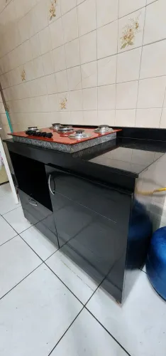 Movel para cooktopp em madeira