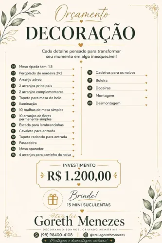 Casamento intimista 