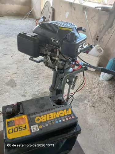 MOTOR DE POPAL 6.5 HP 4 TEMPO PARTIDA ELÉTRICAS