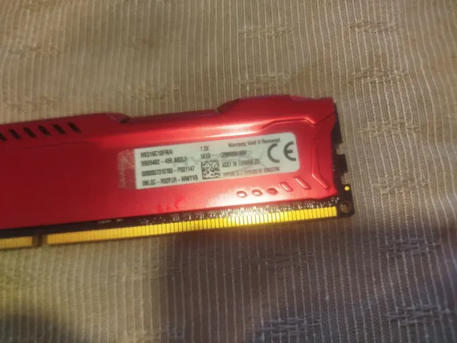 Memória ram 4GB kingston DDR3 1666mhz