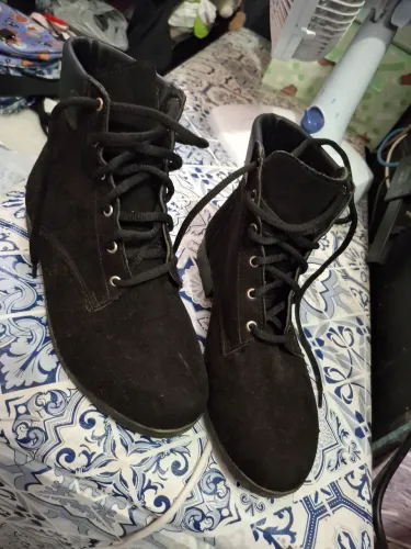 Bota Estilo coturno tam 36