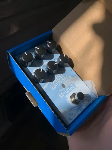 Pedal de Reverb Digital M-Vave Mini Universe - Compacto 9 Efeitos