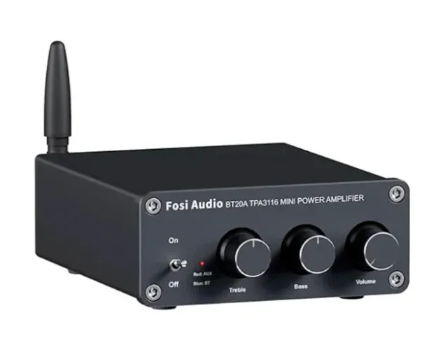 FOSI AUDIO amplificador BT20A HI-FI