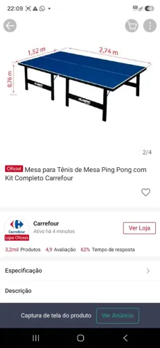 Mesa de Ping Pong