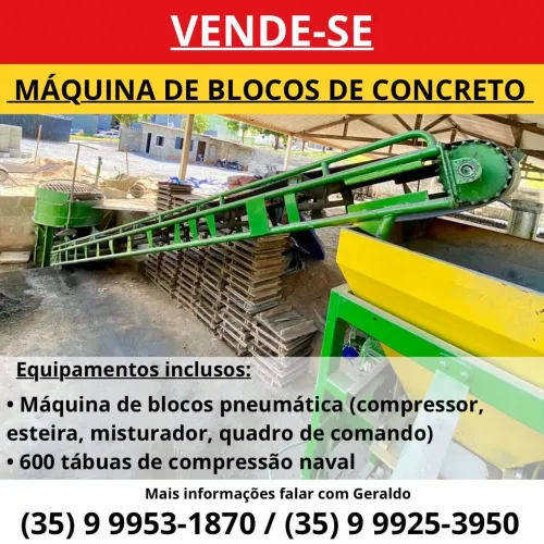 Fábrica de bloco de concreto