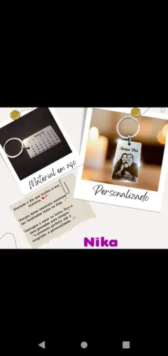 Placa de Gravação em Aço Personalizado - Frases e Fotos Exclusivas