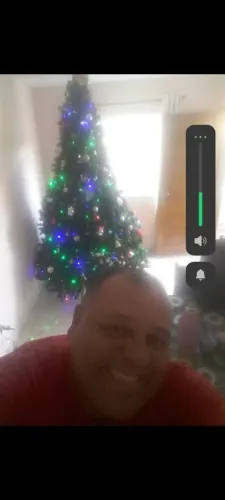 Árvore de natal gigante 2.70 altura com enfeites só 500 moleza...