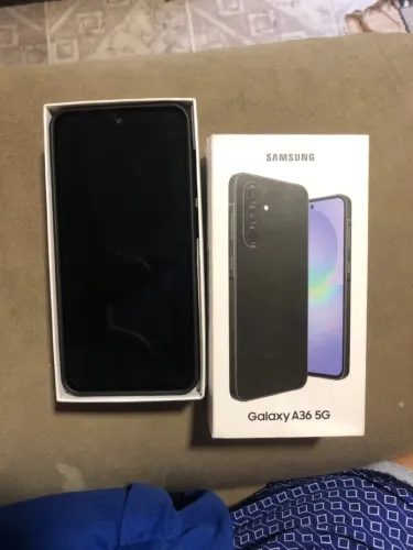 Vendo celular galaxy A36 novo na caixa 