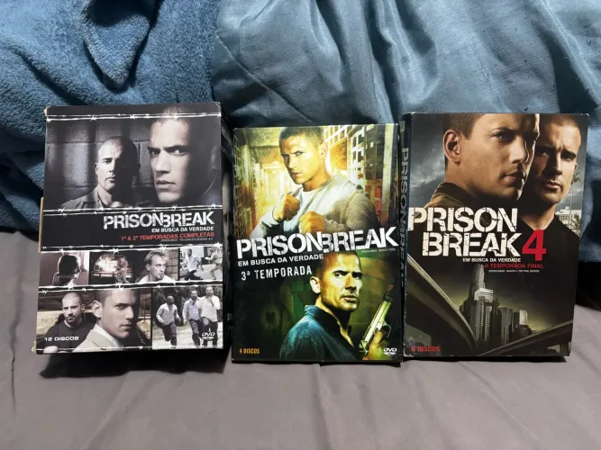 Prison break coleção de DVDs