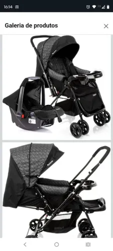 Carinho de bebê + bebê conforto | com NF