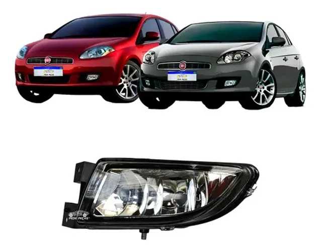 Farol Milha Fiat Bravo 2011 2012 2013 2014 2015 2016 Novo Le